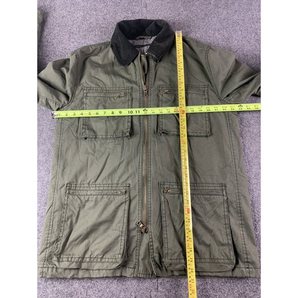 MARC JACOBS Mens Military Type Utility Lined Jacket Size XL Green - Picture 6 of 8